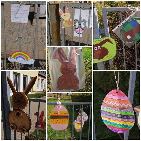 Ein Zaun zum staunen in Heringen (Foto: Team der Kita Heringen)