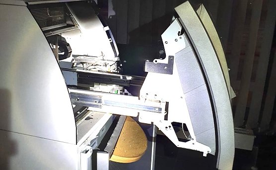 Geldautomat gesprengt (Foto: S. Tetzel)