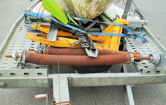 So war die Ladung gesichert (Foto: API)