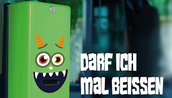 Das Ticketmonster (Foto: Verkehrsbetriebe Nordhausen)