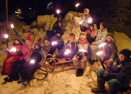 Gerodelt (Foto: F. Seiler) Gerodelt (Foto: F. Seiler)