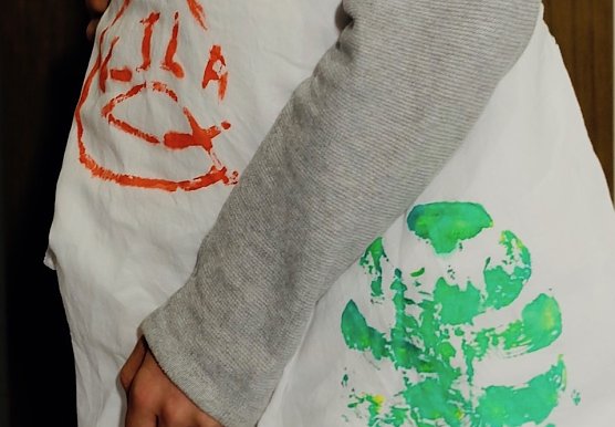 Beutel mit eigenem Aufdruck (Foto: F.Tuschy) Beutel mit eigenem Aufdruck (Foto: F.Tuschy)