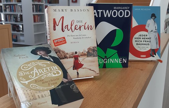 Lesetipp zu "starken Frauen" (Foto: Stadtbibliothek Nordhausen) Lesetipp zu "starken Frauen" (Foto: Stadtbibliothek Nordhausen)