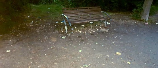 So sieht es dort an einem Sonntagmorgen aus (Foto: Leserfoto)