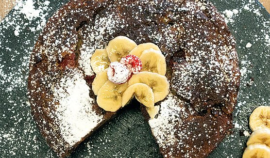 Kartoffel-Bananen-Kuchen (Foto: KMG)