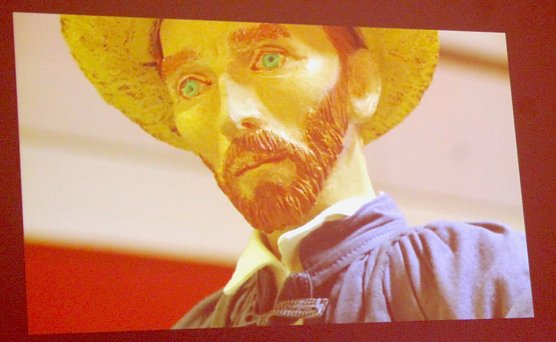 Eine Van-Gogh-Marionette aus der Flohburg-Ausstellung (Foto: emw)