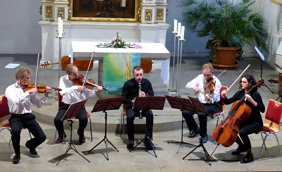 Das Ensemble "Sempre rubato" im Jahre  2017 in Bleicherode (Foto: Ensemble "Sempre rubato")