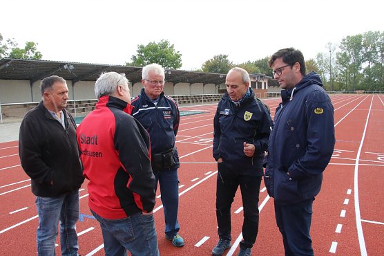 Kommt der zweite Bauabschnitt, will man Wege finden das sportliche Geschehen weiter laufen zu lassen (Foto: agl)