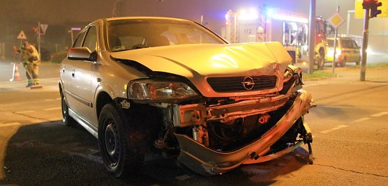Erneut krachte es an ber&uuml;chtigter Kreuzung in Nordhausen (Foto: S. Dietzel)