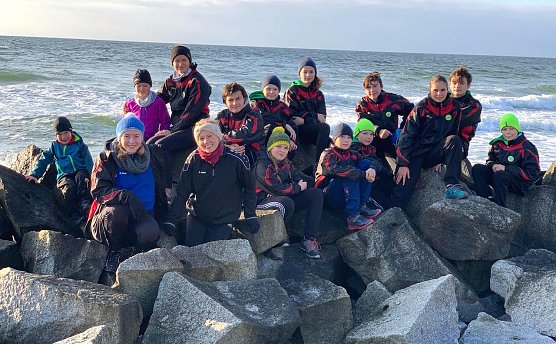 Nordh&auml;user Fechter hatten Spa&szlig; am Strand (Foto: S.Nikoleizig)