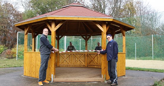 Eingeweiht (Foto: privat)