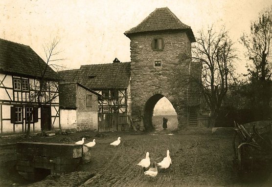 Das G&ouml;rsbacher Obertor (Foto: privat/Eisfeld)