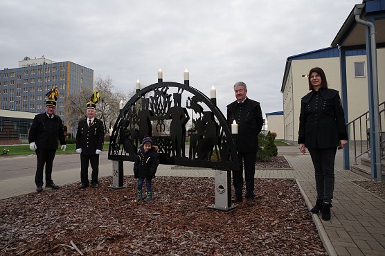 Spendenaktion f&uuml;r Leopold (Foto: Schachtbau Nordhausen)