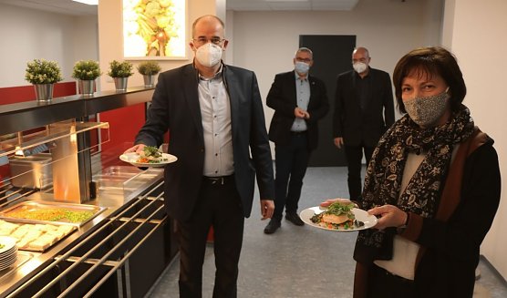 Neue Schulk&uuml;che in Ellrich (Foto: Pressestelle Landratsamt Nordhausen)