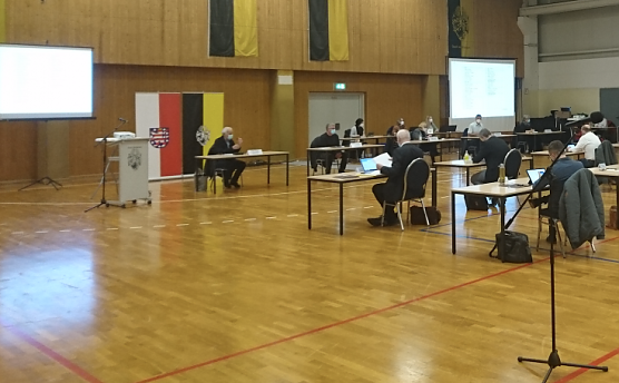 Wird der Sonderstadtrat auch in der Ballspielhalle abgehalten? (Foto: nnz-Archiv)