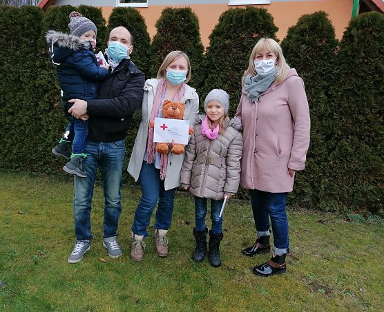Spenden&uuml;bergabe f&uuml;r Leopold (Foto: DRK-Kreisverband Nordhausen)