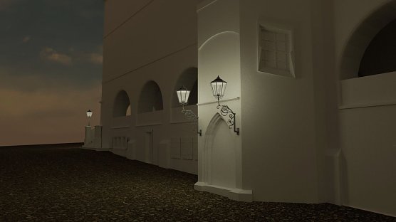 Das freie 3D Programm mit dem Witt arbeitet erm&ouml;glicht auch dynamische Beleuchtung (Foto: Christian Witt)