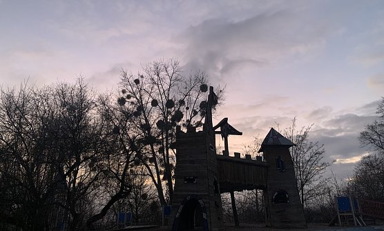 Spielplatz Petersberg in Nordhausen (Foto: oas)