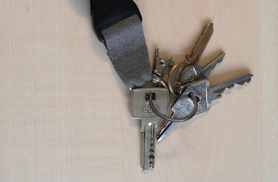 Wer erkennt seine Schl&uuml;ssel? (Foto: Landespolizeiinspektion Nordhausen)
