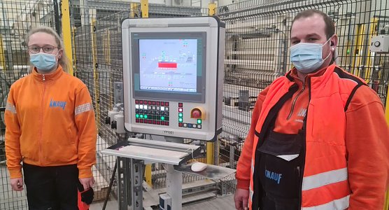 Pia Thomas, Tim Brandt (Foto: Knauf)