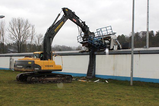 Hier f&auml;llt die Sprecherkabine (Foto: oas)