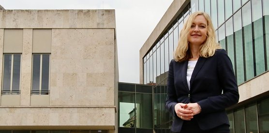 Die Landratskandidatin der CDU, Jeanette Goedecke (Foto: agl)