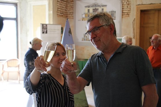 Freuen sich das es endlich losgeht: Daniela Althaus und Axel Schuhmann (Foto: agl)