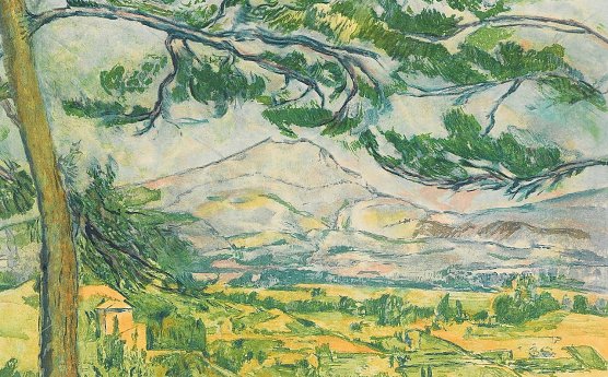 Eines der Ausstellungsst&uuml;cke stammt vom franz&ouml;sischen Impressionisten Paul Cezanne (Foto: S.Hinsching)