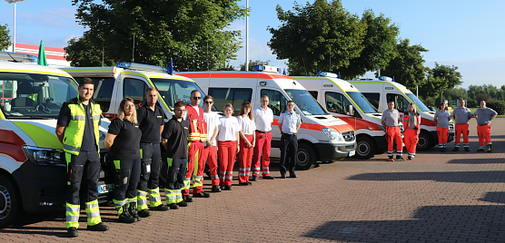 Weitere Einsatzkr&auml;fte aus dem Landkreis Nordhausen sind auf dem Weg nach Ahrweiler (Foto: Nicole Mattern)
