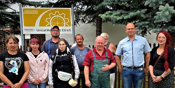 B&uuml;rgermeister Pasenow beim Horizont Verein (Foto: Horizont)