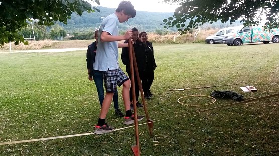 Geschicklichkeits&uuml;bungen in Hainrode (Foto: G.zeitler)