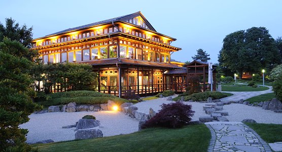 Pavillion im Japanischen Garten (Foto: Kur und Tourismus Bad Langensalza) Pavillion im Japanischen Garten (Foto: Kur und Tourismus Bad Langensalza)