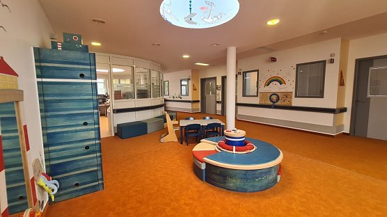 Freundlich und kindgerecht - die Kinderklinik am S&uuml;dharz Klinikum (Foto: SHK)