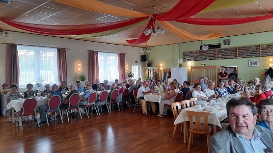 Jubil&auml;umsfeier im Saal der Gastst&auml;tte Am Hagen in G&uuml;nzerode. (Foto: Susann Goldhammer)