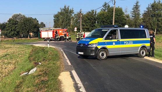 Unfall bei Hain (Foto: S.Dietzel)