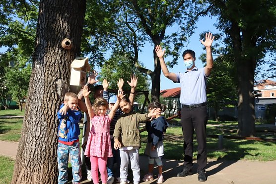 ...und bei "Ida's Wald- und Wiesenkindern" (Foto: Stadtverwaltung Nordhausen)