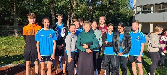 Herder's Leichtathleten (Foto: Heike Roeder)