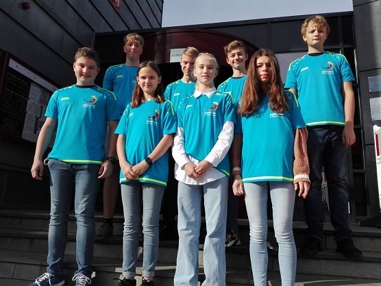 F&uuml;r die Schwimmer ging es nach Rudolstadt (Foto: Heike Roeder)