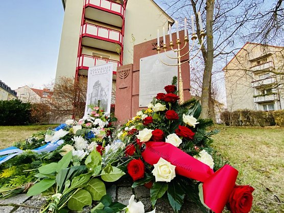 Gedenken an die Reichspogromnacht von 1938 (Foto: S. M&uuml;ller)