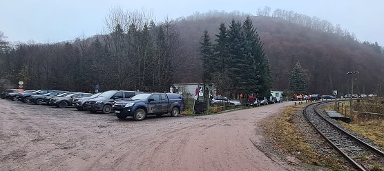 Gro&szlig;er Bahnhof am Bahnhof Netzkater (Foto: nnz)