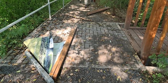 So sah es Mitte September an der Salza aus (Foto: nnz-Archiv)