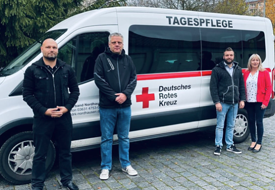 v.l. Steve Kleofas, Thomas Meinhardt, Patrick Tschirr, Doreen Apel (Foto: Doreen Apel)