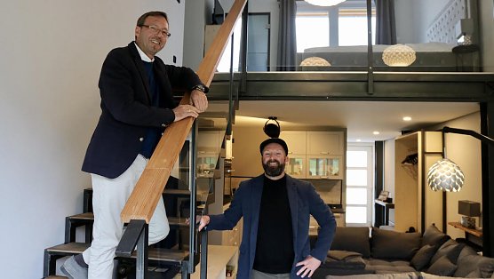 Thomas Prophet und Marco Wohlenberg (TVSK) (Foto: Christian Schelauske)