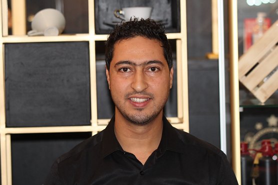 Youssef staunt noch &uuml;ber seine neue Heimat und ist froh, endlich da zu sein (Foto: Eva Wiegand)