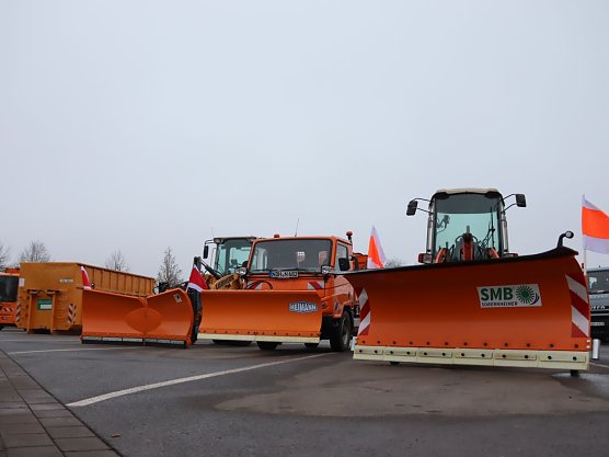 Der Bauhof hat nach dem letzten Winter aufger&uuml;stet (Foto: Stadtverwaltung Nordhausen)