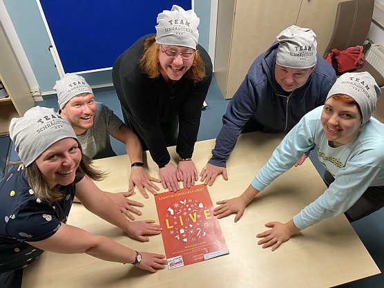 Redaktion SchrägSTRICH (Foto: Sandra Witzel) Redaktion SchrägSTRICH (Foto: Sandra Witzel)