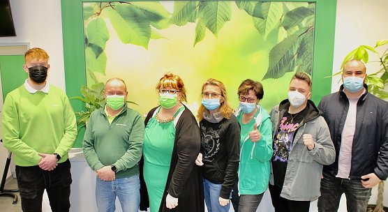Das Team von mediaktiv in Nordhausen-Niedersalza (Foto: Eva Maria Wiegand)