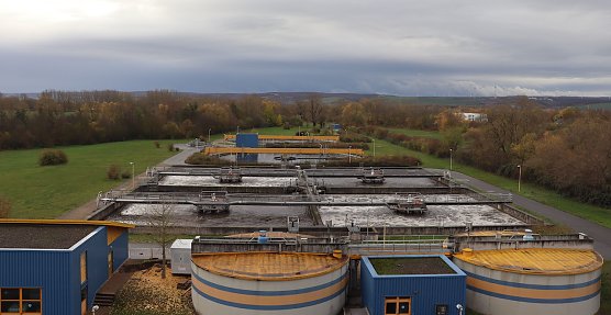 Nordhäuser Kläranlage (Foto: Stadt Nordhausen) Nordhäuser Kläranlage (Foto: Stadt Nordhausen)