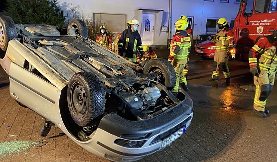 Verkehrsunfall bei Ellrich (Foto: S.Dietzel)