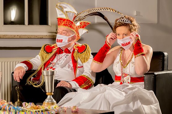 Prinz Wolf Dietrich I. und ihre Lieblichkeit Prinzessin Katharina II. (Foto: Andreas Weigel)